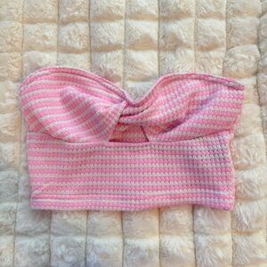 SHEIN Pink and White Kids Hairband